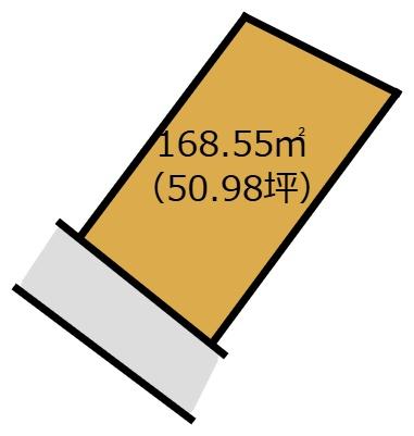 岩国市門前町1丁目新規分譲地　3号地（物件番号856）