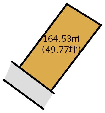 岩国市門前町1丁目新規分譲地　2号地（物件番号858）