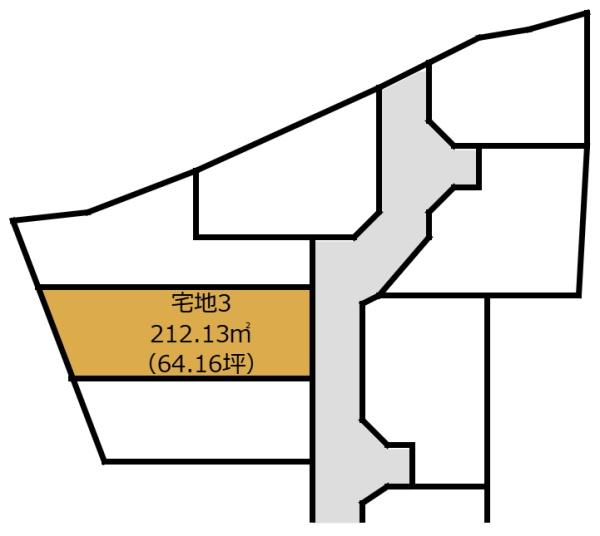 岩国市川下町1丁目売地 3号地(物件番号865)