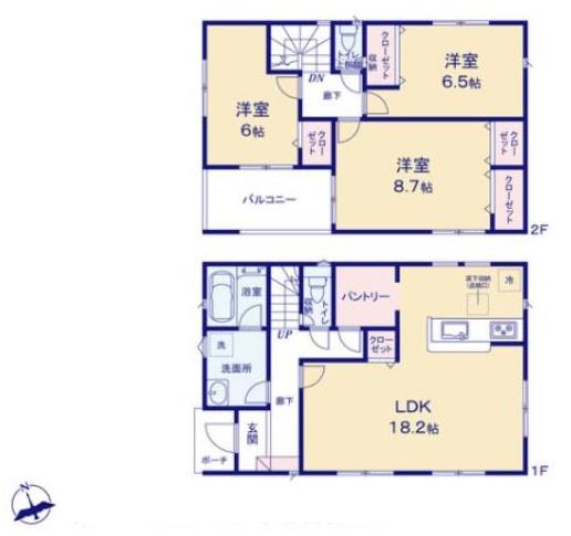 鹿沼市西茂呂１丁目の新築一戸建