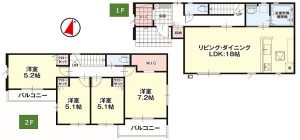 宇都宮市中里町の新築一戸建