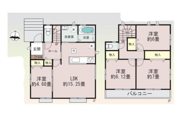 宇都宮市山本２丁目の新築一戸建