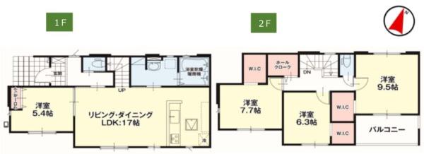 鹿沼市千手町の新築一戸建