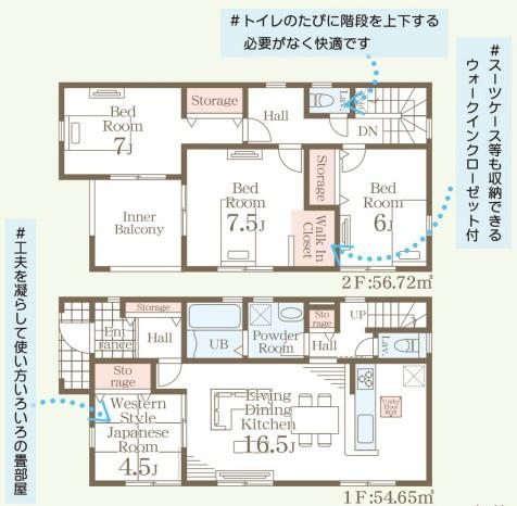 芳賀郡益子町大字七井の新築一戸建