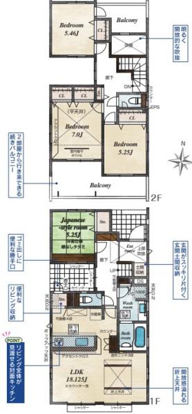 宇都宮市戸祭１丁目の新築一戸建