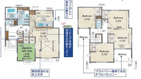 宇都宮市松原３丁目の新築一戸建