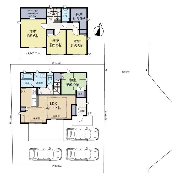 宇都宮市下栗町の中古一戸建