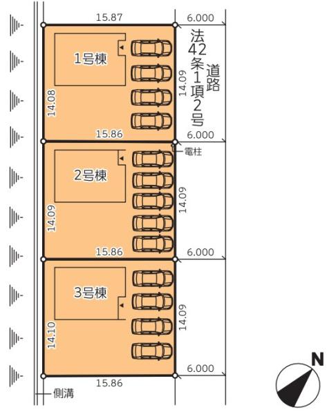 西白河郡泉崎村大字北平山字堂ノ上の新築一戸建