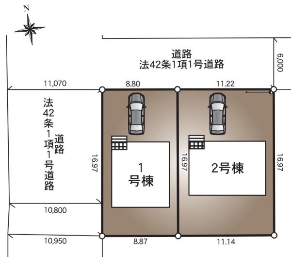 西白河郡中島村大字滑津字背戸原西の新築一戸建