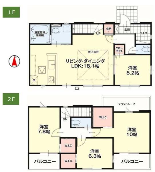 真岡市下高間木１丁目の新築一戸建