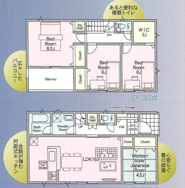 鹿沼市千渡の新築一戸建