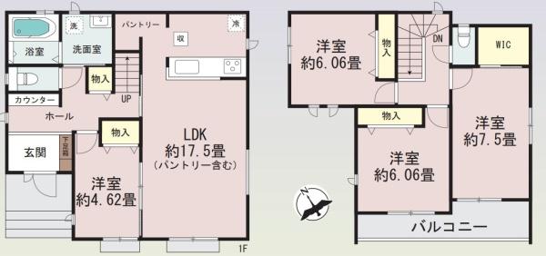 下野市緑３丁目の新築一戸建