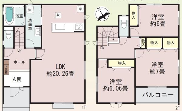 下野市緑３丁目の新築一戸建