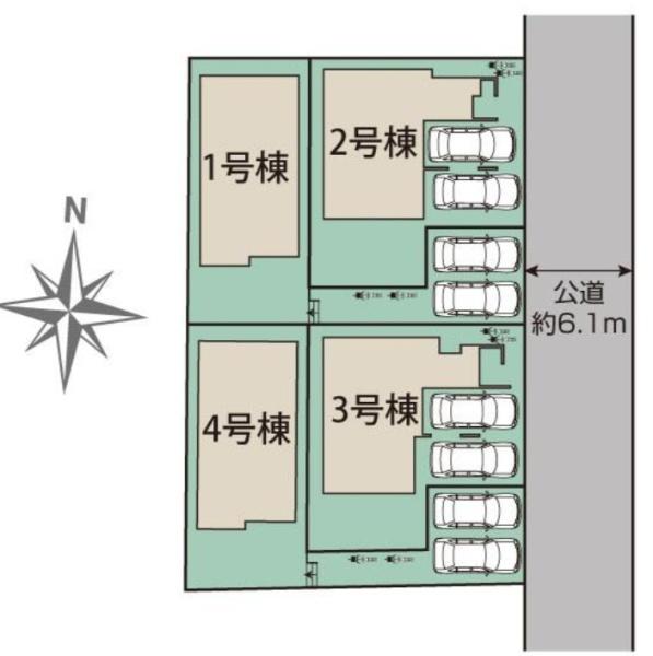宇都宮市京町の新築一戸建
