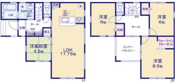 宇都宮市今宮４丁目の新築一戸建