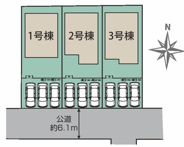 宇都宮市六道町の新築一戸建