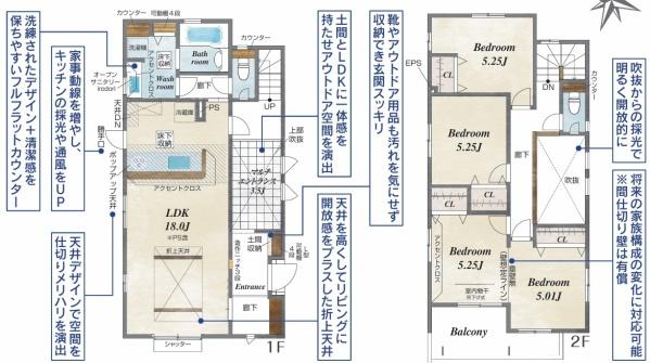 宇都宮市戸祭２丁目の新築一戸建
