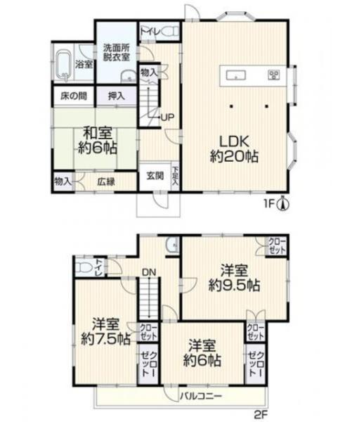 鹿沼市西茂呂４丁目の中古一戸建