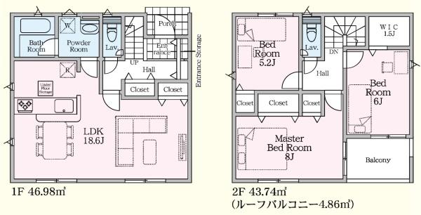 宇都宮市中岡本町の新築一戸建