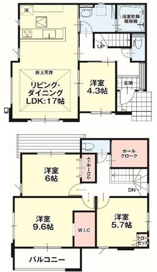塩谷郡高根沢町大字宝積寺の新築一戸建