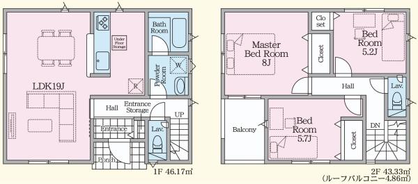 真岡市荒町3丁目の新築一戸建