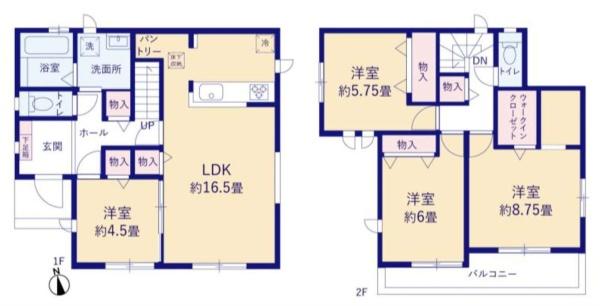 宇都宮市下岡本町の新築一戸建