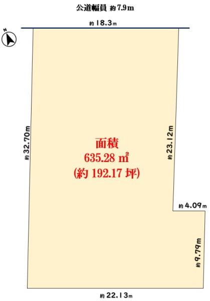 江南市五明町当光地の売土地