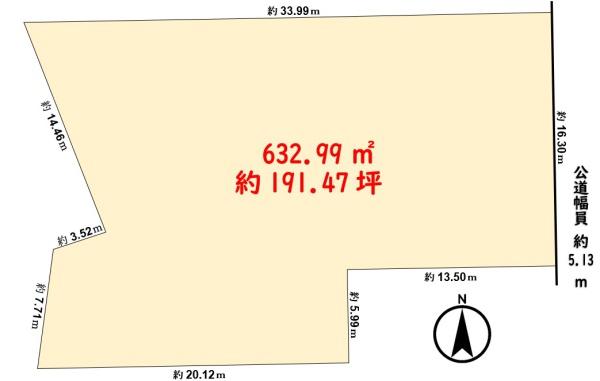 一宮市浅野字大西の土地