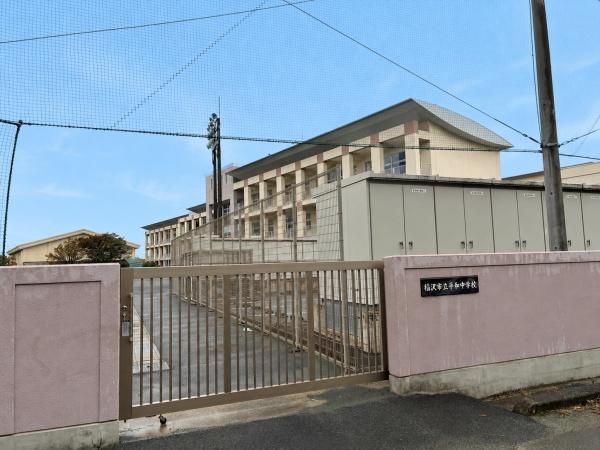 稲沢市平和町下起北の土地(稲沢市立平和中学校)