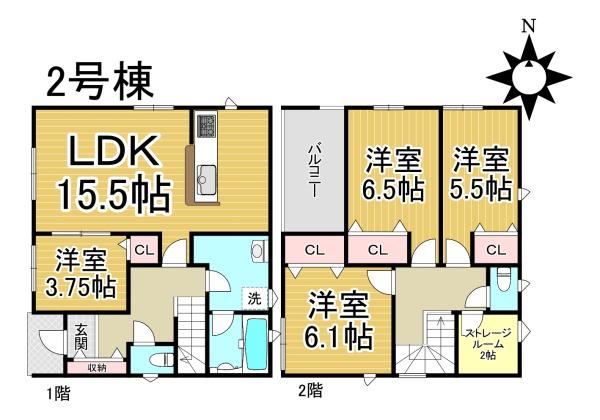 【2号棟】中川区吉津第8