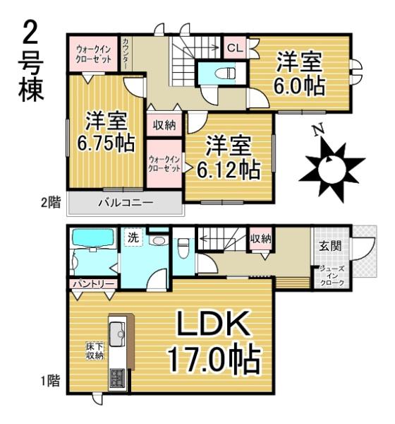 大治町堀之内3期2棟2号棟