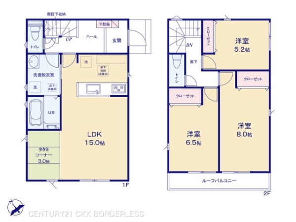 蟹江富吉1丁目24ー1期2号棟