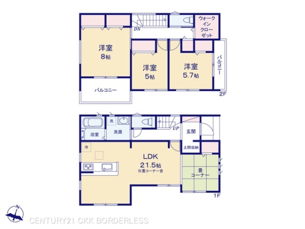 東海市第1富木島町新長口1号棟