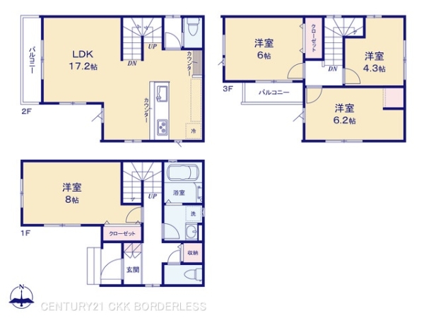 名古屋市西区児玉3期1号棟