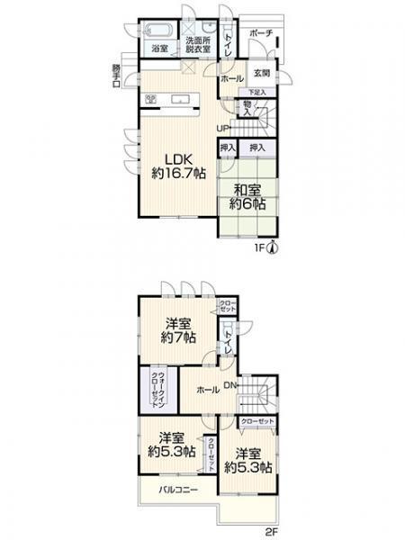名古屋市中川区川前町の中古一戸建て