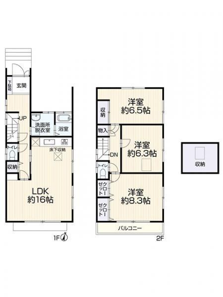 中川区万場3丁目