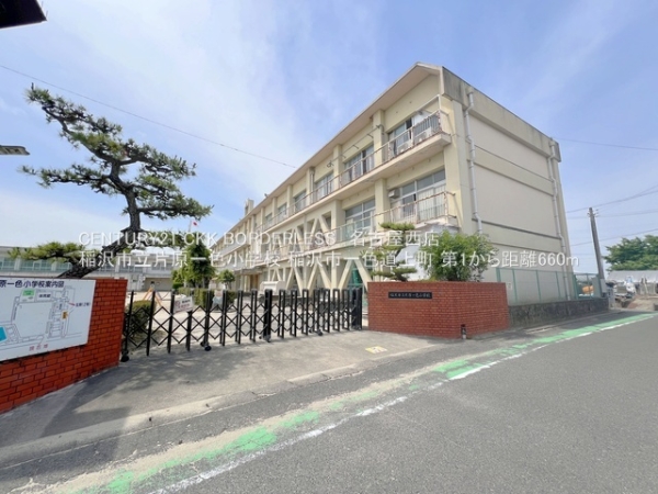 稲沢市一色道上町の新築一戸建(稲沢市立片原一色小学校)