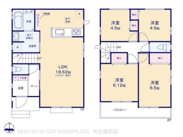 名古屋市中川区東春田２丁目の新築一戸建