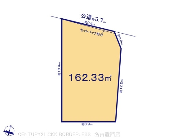 名古屋市中村区城屋敷町３丁目の売土地
