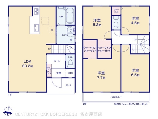 名古屋市中村区横井２丁目の新築一戸建