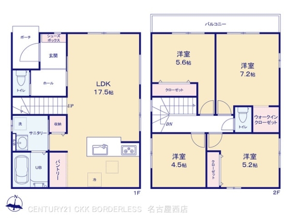 名古屋市中村区横井２丁目の新築一戸建