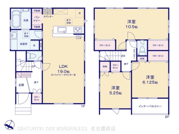 名古屋市南区元鳴尾町の新築一戸建