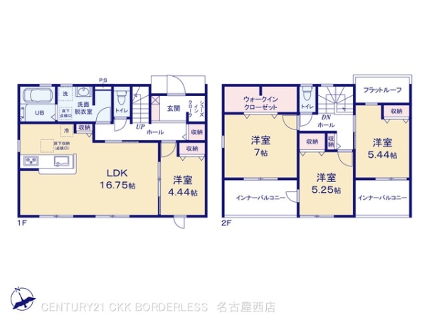稲沢市平和町法立北瀬古の新築一戸建