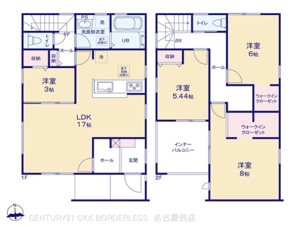 名古屋市港区甚兵衛通１丁目の新築一戸建