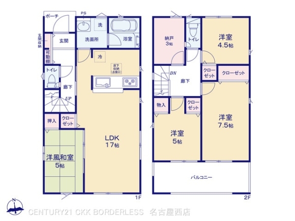 稲沢市今村町郷の新築一戸建