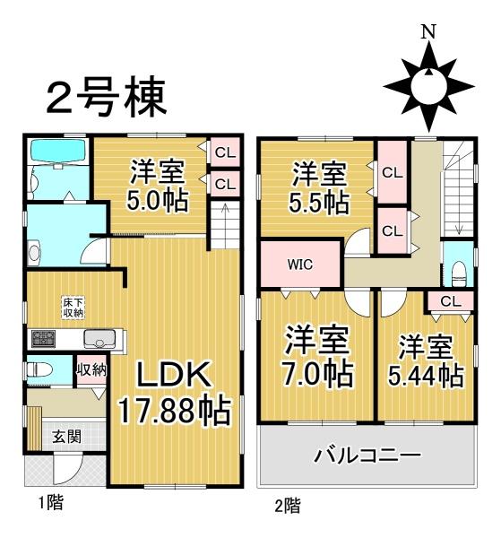 愛西市諸桑町2号棟
