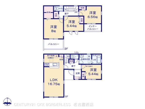 あま市篠田陰島の新築一戸建