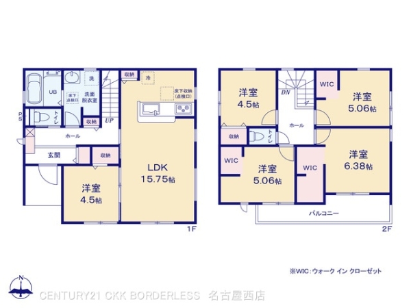愛西市草平町江ノ田の新築一戸建