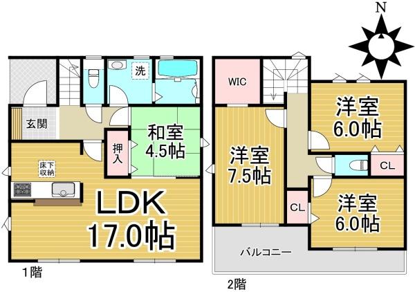 中川区下之一色町第１期　1号棟
