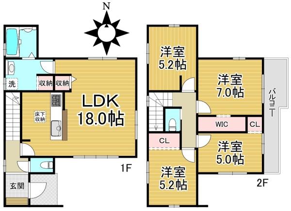 海部郡蟹江町学戸1期1号棟